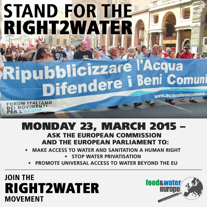 Join the Right2Water Movement