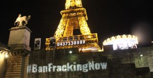 The Global Frackdown went to Paris in 2015