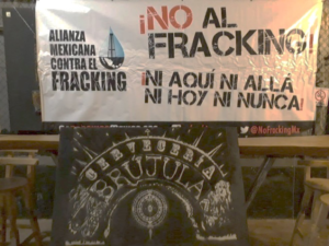 Anti-fracking event Veracruz